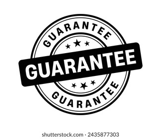 Garantiestempel. Garantierundzeichen