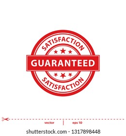 guarantee Stamp rubber ink logo template