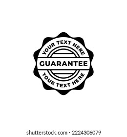 Guarantee stamp seal icon vector illustration