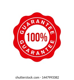 guarantee stamp vector design template