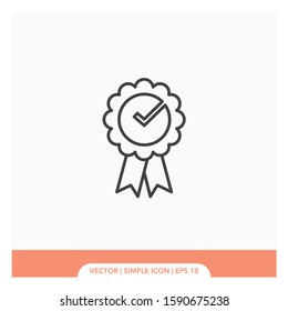 Guarantee symbol Icon Vector Illustration
