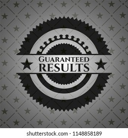 Guaranteed results black emblem