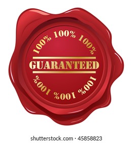 Guaranteed wax seal