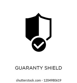 guaranty Shield icon. guaranty Shield symbol design from Ecommerce collection. Simple element vector illustration on white background.