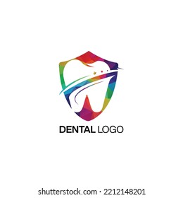 Guard dental Logo Vector Design Template.