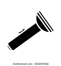 Guard flashlight icon on a white background use for web and mobile