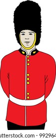 Guard of Queen in London