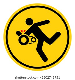 Guard Remove Risk Of Severe Injury Symbol Sign, Vector Illustration, Isolate On White Background Label .EPS10