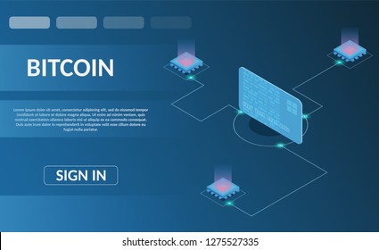 Guard Secure virtual banking messenger protect storage internet technology concept vector illustration