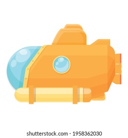 Guard submarine icon. Cartoon of Guard submarine vector icon for web design isolated on white background