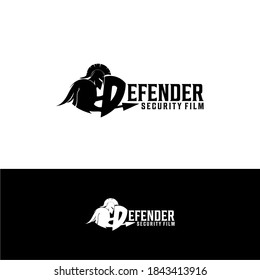 Guardian defender logo design premium