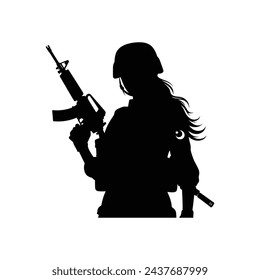 Guardian of the Nation: Silhouette of Pakistani Soldier for Defense Day