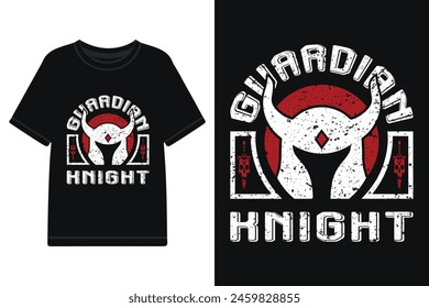 guardian tshirt design, guardian knight tshirt design