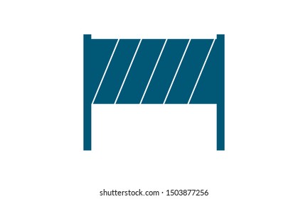 Guardrail icon. Simple illustration of guardrail vector icon for web