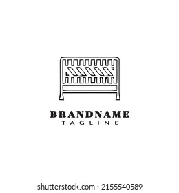 Guardraht-Logo-Design-Vorlage schwarz, moderne einzelne Vektorgrafik