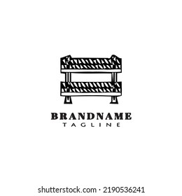 Guardrail Logo Icon Design Template Black Stock Vector (Royalty Free ...