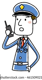 Guards: men who talk in transceiver