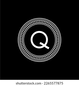 Guatemala Currency Symbol, Guatemalan Quetzal Icon, GTQ Sign. Vector Illustration