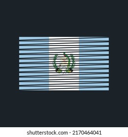 Guatemala Flag Vector. National Flag