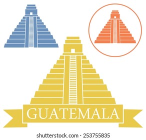 Guatemala. Logo. EPS 10. Vector illustration
