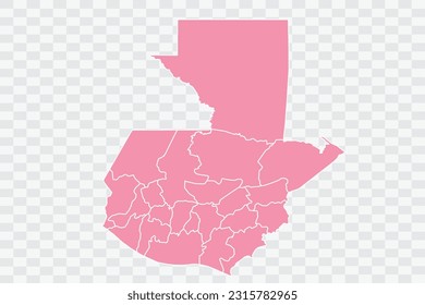 Guatemala Karte Rose-Hintergrund-Qualitäts-Dateien pnnng