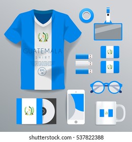 Guatemala : National Corporate Products : Vector Illustration