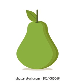 Guava cartoon vector. free space for text. wallpaper. background.