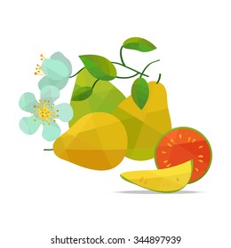 Guava and flower