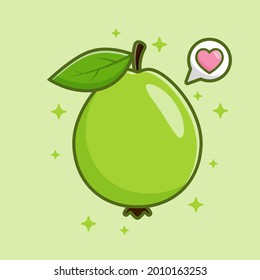 Guava Frut Vector, Vector Eps. 10