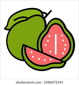 Guava Icon Element For Design