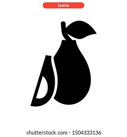 guava icon isolated sign symbol vector illustration - high quality black style vector icons
