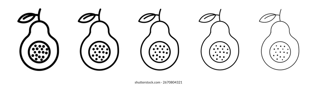 Guava-Symbol Vektorgrafik