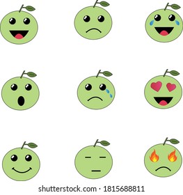 guava vector collection not beautiful