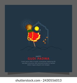 Gudi Padwa is a Hindu festival marking the traditional New Year in Maharashtra.