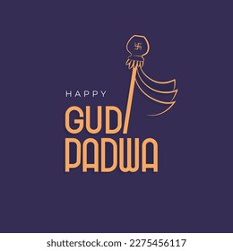 Gudi Padwa Indian Festival Creative