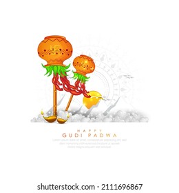 Gudi Padwa- VECTOR ILLUSTRATION OF Gudi Padwa. VECTOR 