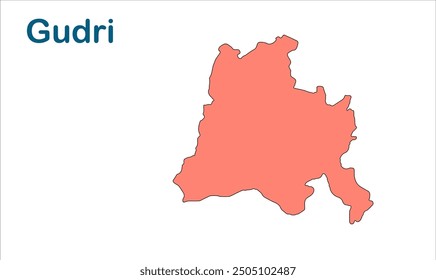 Gudri subdivision map, Pashchimi Singhbhum District, Jharkhand state, Republic of India, Government of Jharkhand, Indian territory, Eastern India, politics, village, tourism