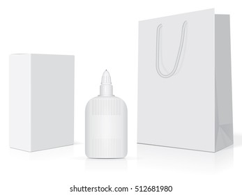 Gue for your design and logo. Easy to change colors. Mock up. EPS 10