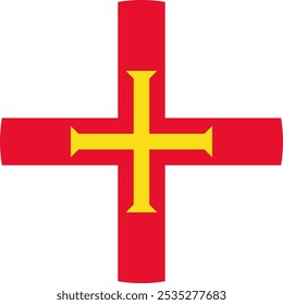 Bandeira de círculo de Guernsey, Bandeira de círculo de Guernsey, Imagens vetoriais