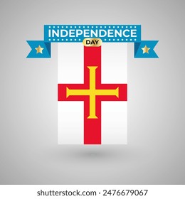 Guernsey Independence Day Flag Banner