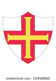 Guernsey Shield Flag