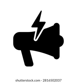 Guerrilla Marketing Promotion Vector Icon