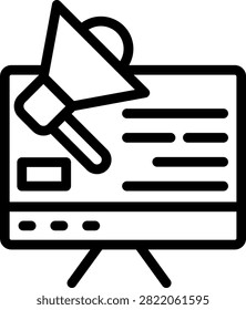 Guerrilla Marketing Vector Design Icon Style