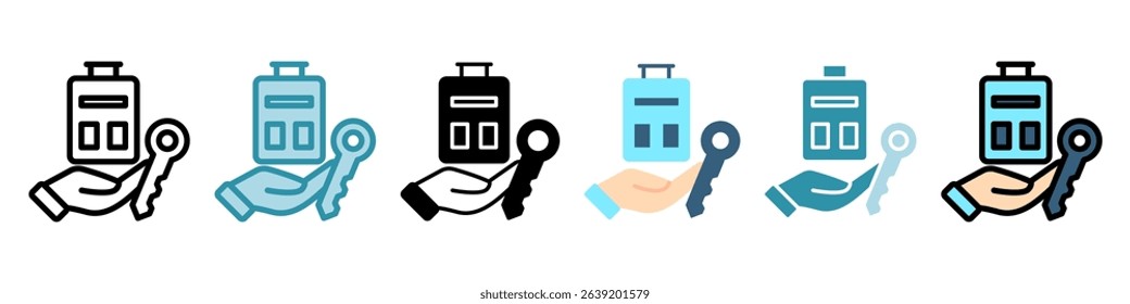 Guest Access multi style, mini illustration icon. use for modern concept, print, UI, UX kit, web and app development. Vector related to account management, ecommerce, banking and finance.

