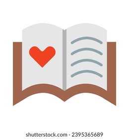 Guest Book Vector Flat Icon For Personal And Commercial Use.
