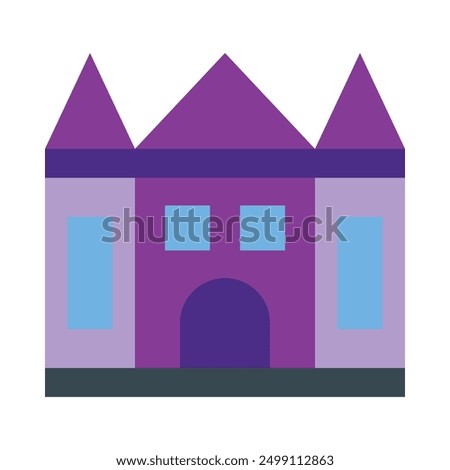 Guest House Flat Icon Design For Personal nad Commercial Use