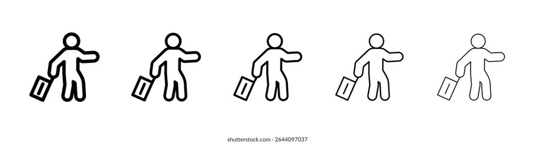 Convidado ícone conceito. design gráfico, logotipo, Web, UI.