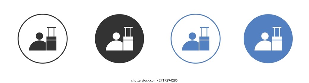 Guest icon for web design. pixel perfect flat icons