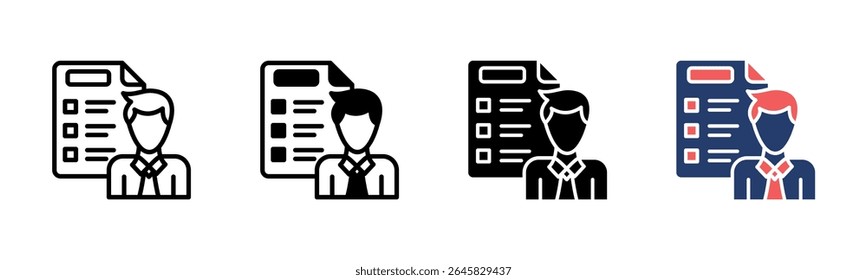 Guest List icon sheet multiple style collection