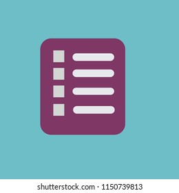 guest list icon vector